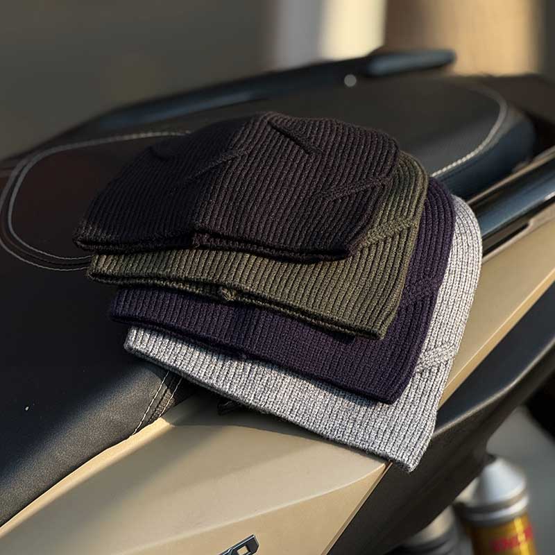 کلاه بافت بدون لبه وارداتی مردانه مدل 8001 | گرم، کشسان و مناسب زیر کلاه کاسکت