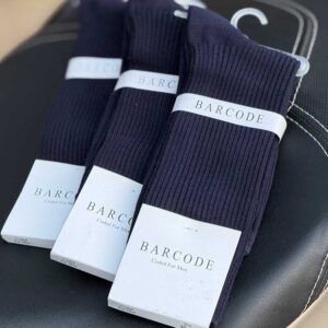 جوراب ساقدار کبریتی مردانه Barcod مدل کژوال کد 5002 | ۱۰۰٪ نخی، راحت و تنفس‌پذیر