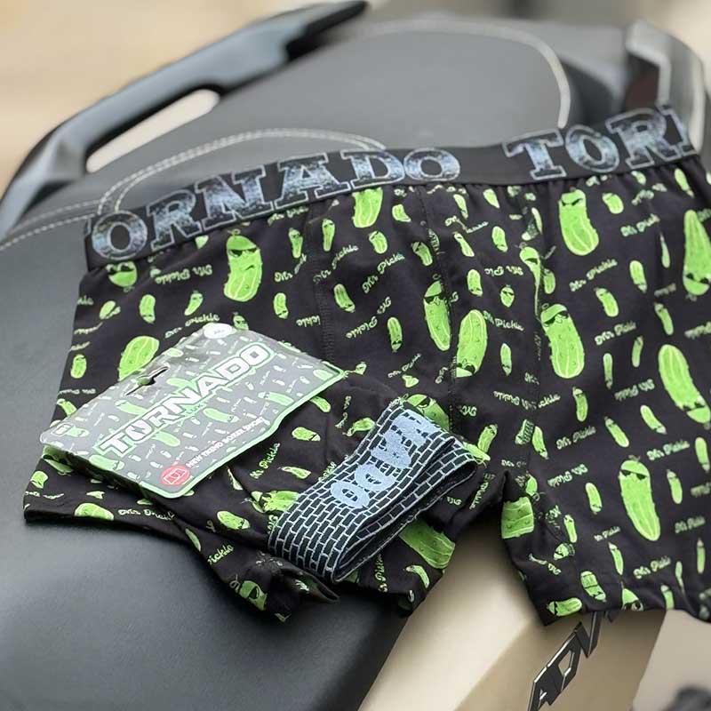 شورت پادار مردانه تورنادو TORNADO طرح خیار ریک اند مورتی – ۱۰۰٪ پنبه، ساخت ترکیه 029