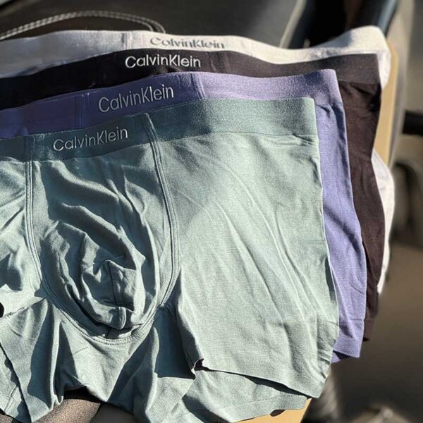 شورت مردانه ۱۰۰٪ مودال CK مدل ژلاتینی نیمپا | کد 020