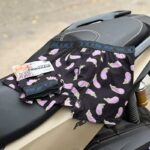 شورت پادار تورنادو طرح بادمجون کد 034 | 100٪ پنبه | سایز XL و XXL