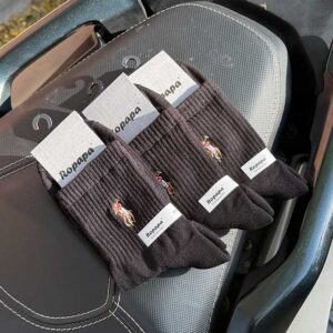 جوراب نیم ساق پنجه پاشنه حولهای پولو ROPAPA – کژوال – ۱۰۰٪ پنبه – محصول ایران – کد ۹۰۰