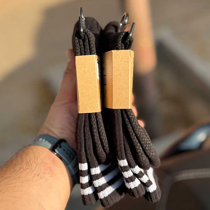 202 جوراب کف حولهای آدیداس کد 5005 | 90٪ پنبه | مناسب پیادهروی طولانی و ورزش