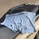 شورت نیم‌پا لیزری برند یاشن کد 038 | جنس سلولزی ورزشی | استر سوزنی چاپ نصفه