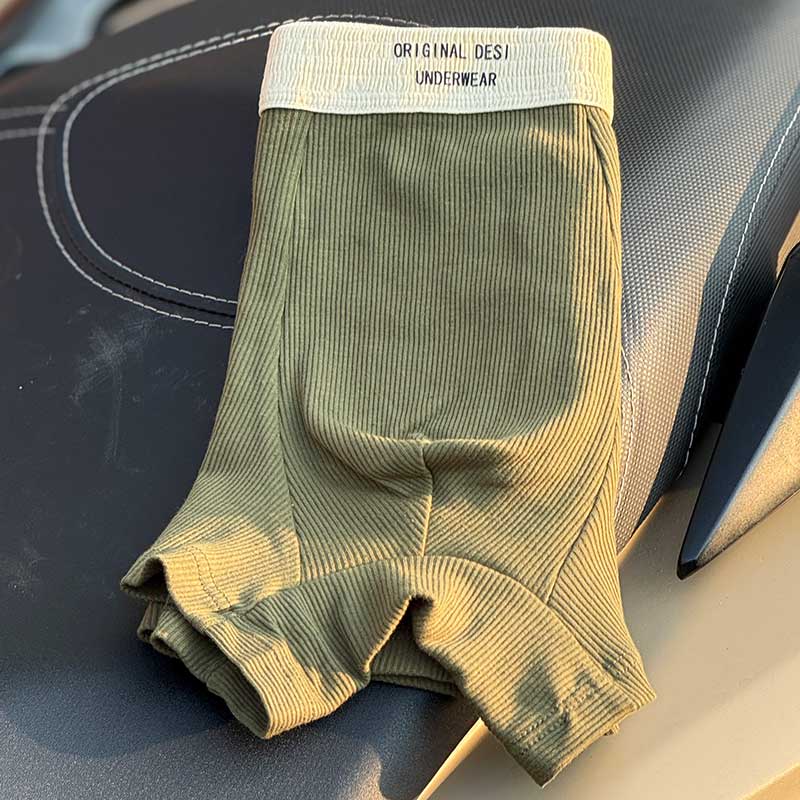 شورت نیم‌پا کبریتی مردانه کد ۰۴۷ | ۱۰۰٪ پنبه، کش پلیسه