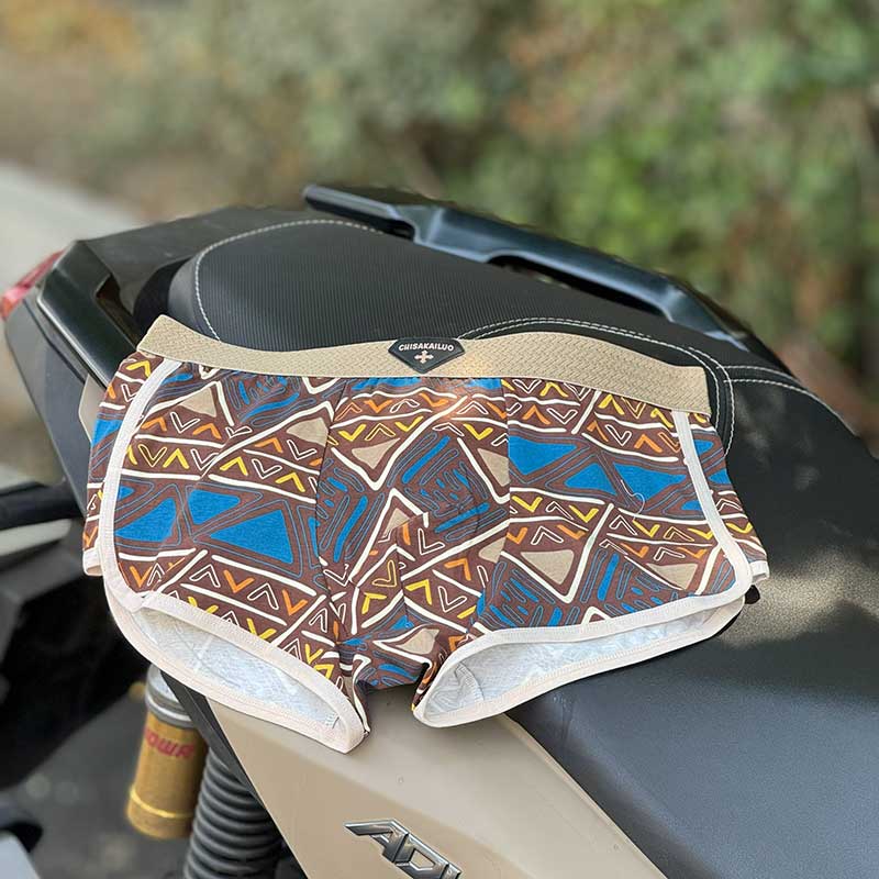 شورت نیم‌پا مردانه یاشن مدل سرخپوستی کد ۰۴۳ | نخ پنبه طبیعی، فیت راحت و بادوام