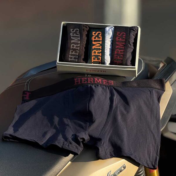 31 شورت Hermes Master Trunk پک سهتایی – کش ۵ سانت – پنبه و اسپاندکس 023