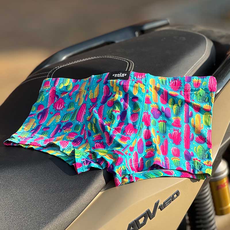 شورت پادار مردانه Coolse مدل کاکتوس هفت‌رنگ کد 18001 – جنس نخ گیاهی وارداتی