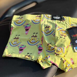 شورت پادار مردانه Coolse مدل باب اسفنجی و پاتریک کد 18003 – جنس نخ گیاهی وارداتی