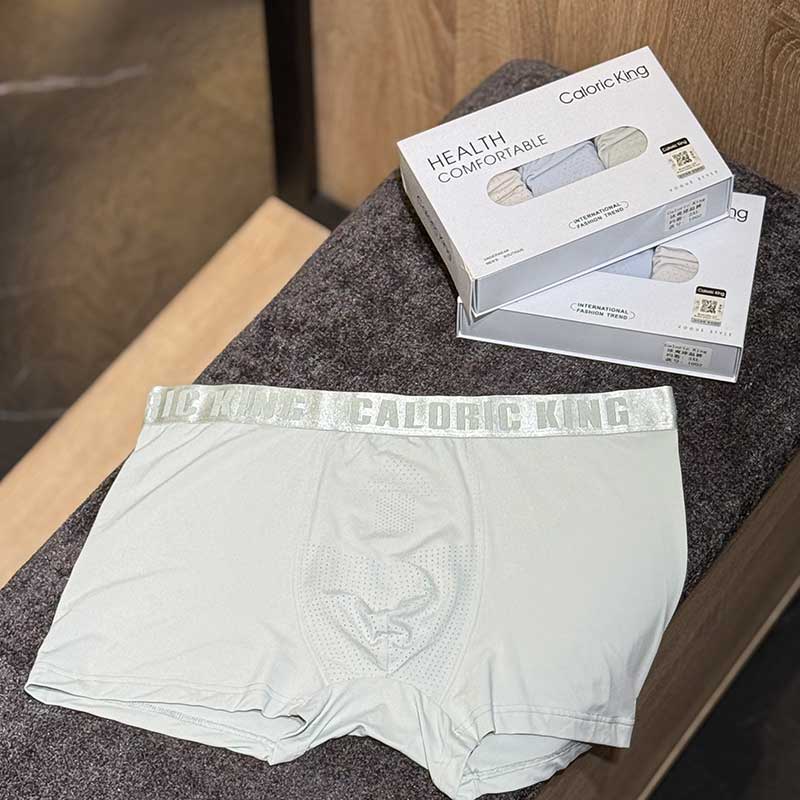 196 شورت نیمپا پانچـی Caloric King کد ۰۶۰ | پک ۳ تایی | میکروفایبر