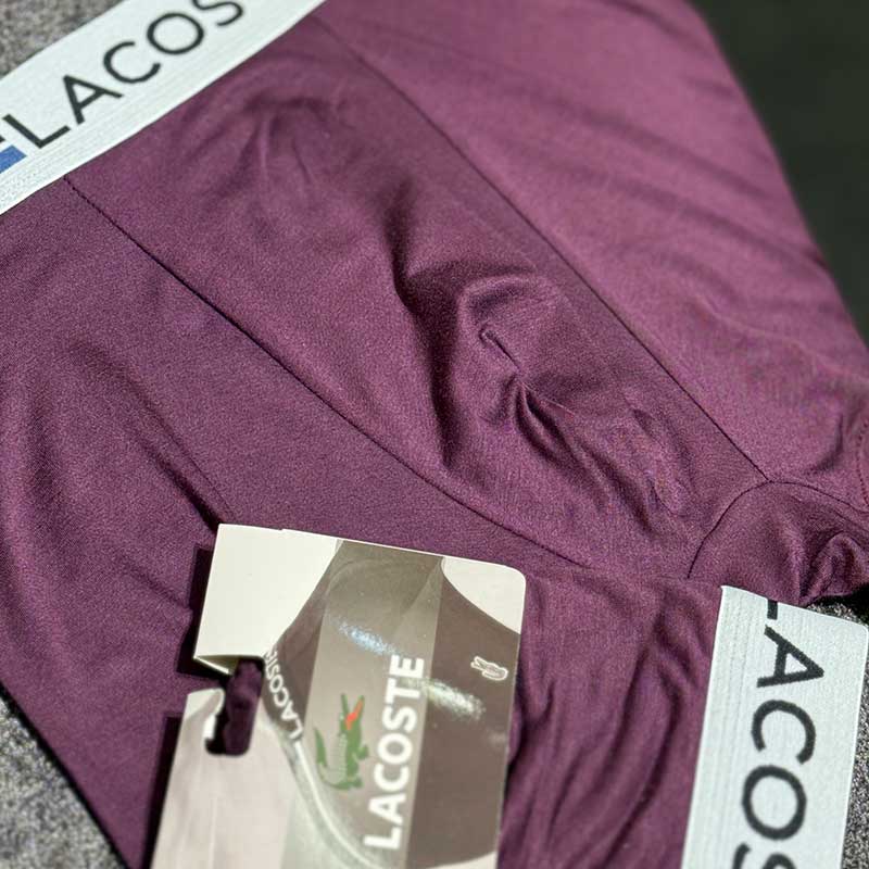 شورت نیم‌پا لاگوست، شورت مودال مردانه، شورت Lacoste یاشن، شورت سایز بزرگ مردانه، modal boxer men