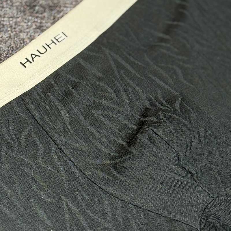 شورت نیم‌پا نخی طرح‌دار Hauhei کد ۰۶۳ | سایز XXL–XXXXL