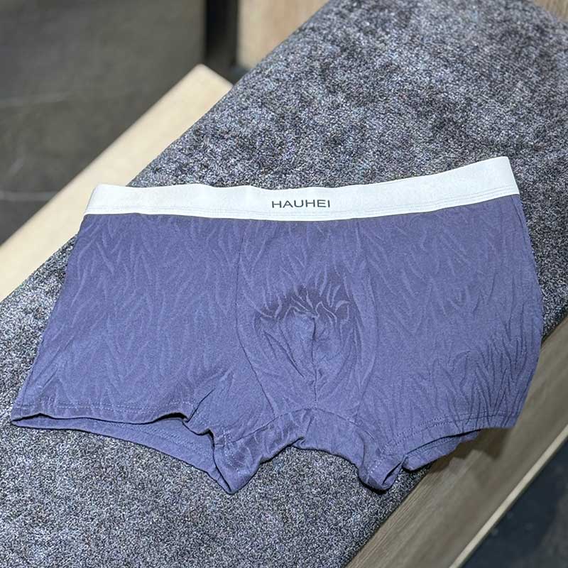 شورت نیم‌پا نخی طرح‌دار Hauhei کد ۰۶۳ | سایز XXL–XXXXL