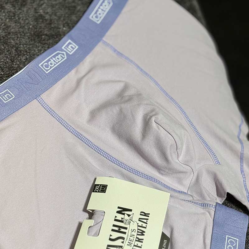 شورت نیم‌پا Cotton In یاشن کد ۲۵۰۲ | دوخت همرنگ کش | XL–XXXL