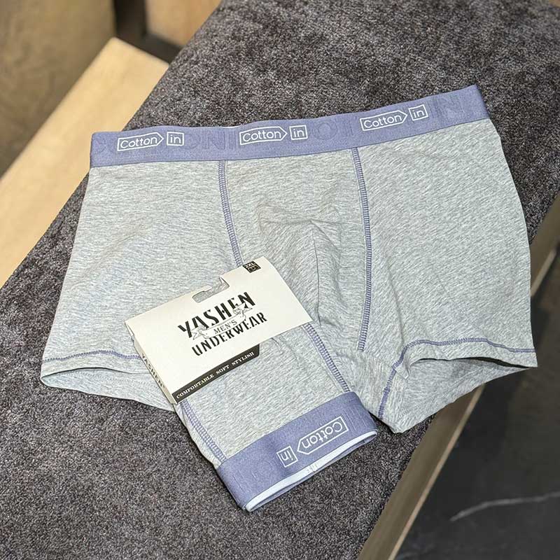 شورت نیم‌پا Cotton In یاشن کد ۲۵۰۲ | دوخت همرنگ کش | XL–XXXL