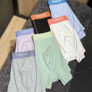 شورت نیم‌پا Cotton In یاشن کد ۲۵۰۲ | دوخت همرنگ کش | XL–XXXL