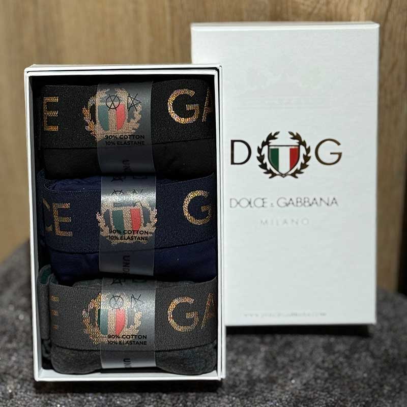 شورت نیم‌پا Master Boxer Brief برند D&G – پک ۳ تایی – محصول ترکیه – کد 051