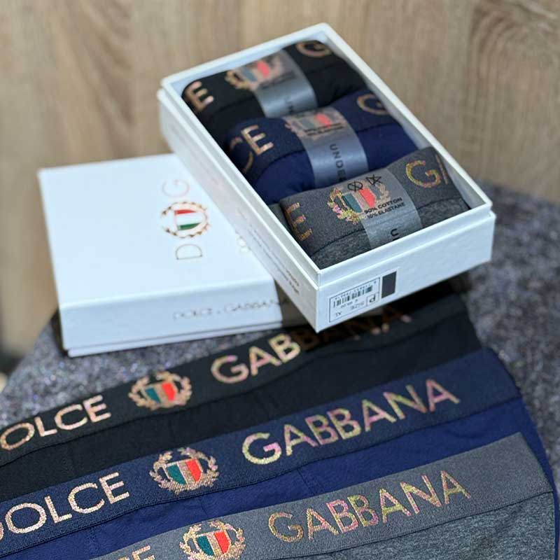 شورت نیم‌پا Master Boxer Brief برند D&G – پک ۳ تایی – محصول ترکیه – کد 051