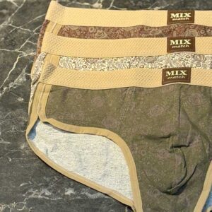 شورت اسلیپ سرخپوستی نوار‌دار Mix Match مردانه کد 072 | ۱۰۰٪ پنبه | پاییزی