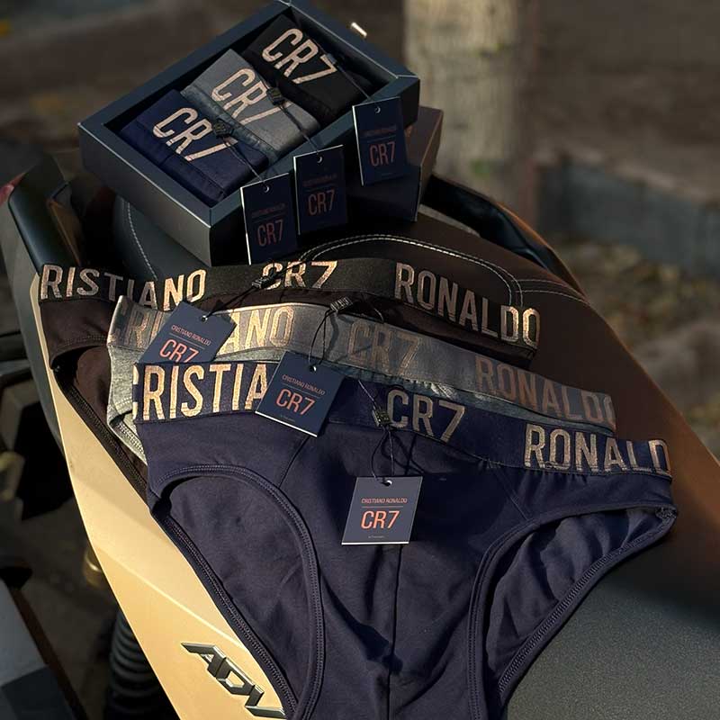 شورت اسلیپ مردانه CR7 کد 053 | پک 3 تایی | مستر کوالیتی | کتان و اسپاندکس