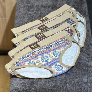 شورت اسلیپ سرخپوستی زنانه Mix Match نوار‌دوزی | کد 0001 | نخ ۱۰۰٪