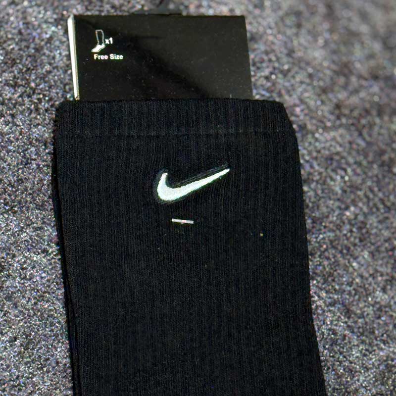 117 جوراب ساقدار مردانه Nike گلدوزی | پنبه/اسپاندکس | کد 5018
