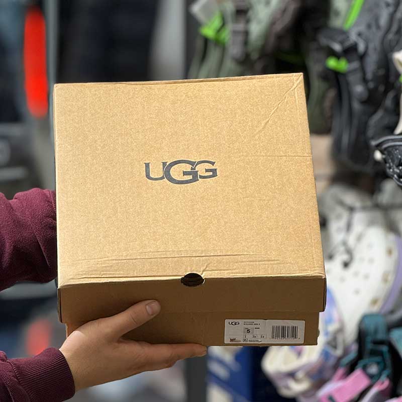 بوت UGG کلیر مینی اورجینال | Claire Mini Boots | رنگ چستنات | کد 10001