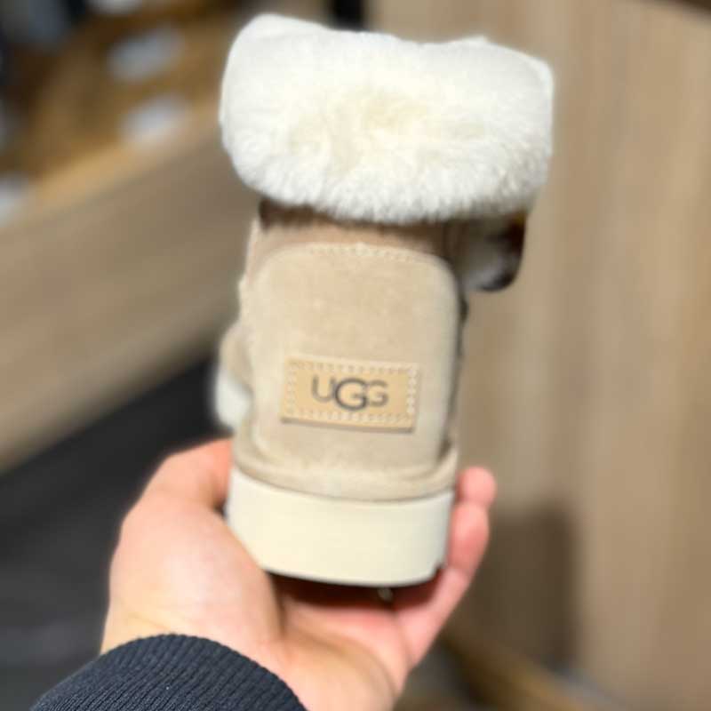 بوت UGG کلیر مینی اورجینال | Claire Mini Boots | رنگ چستنات | کد 10001