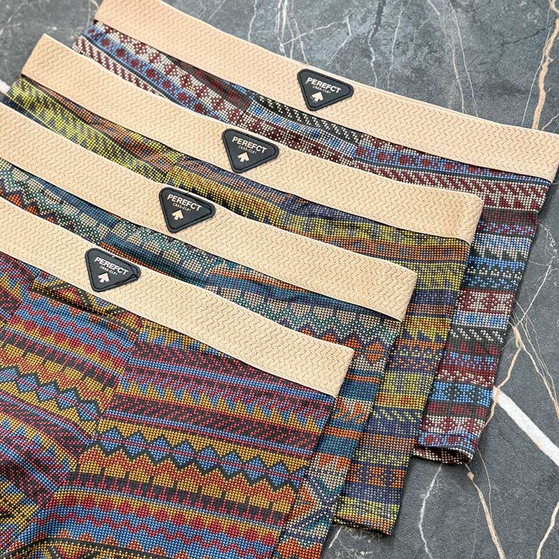 شورت نیم‌پا کش سنتی Perfect | ۹۵٪ پنبه ۵٪ اسپاندکس | سایز بزرگ | 2XL تا 4XL