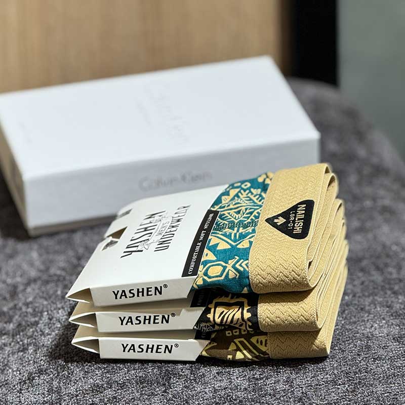 شورت اسلیپ سرخپوستی Mix Match | ۱۰۰٪ کتان | ۳ رنگ پاییزی | کد 077