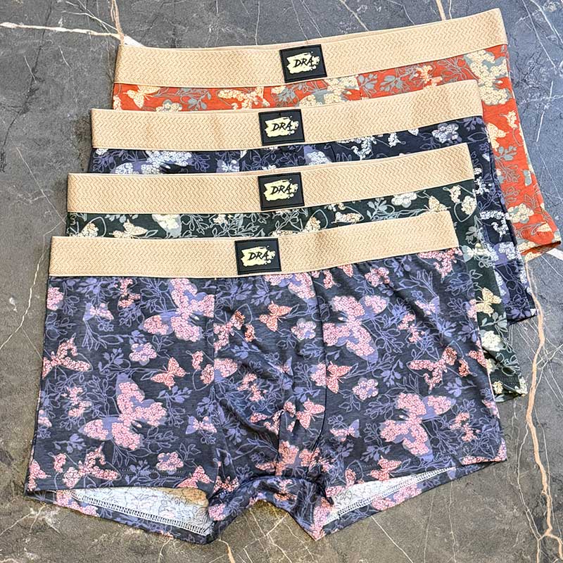 شورت نیم‌پا کش سنتی Perfect مدل پروانه | پنبه اسپاندکس | سایز بزرگ | کد 081