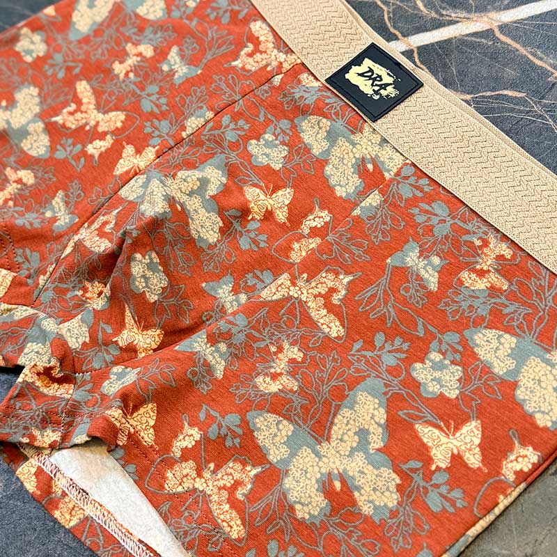 شورت نیم‌پا کش سنتی Perfect مدل پروانه | پنبه اسپاندکس | سایز بزرگ | کد 081