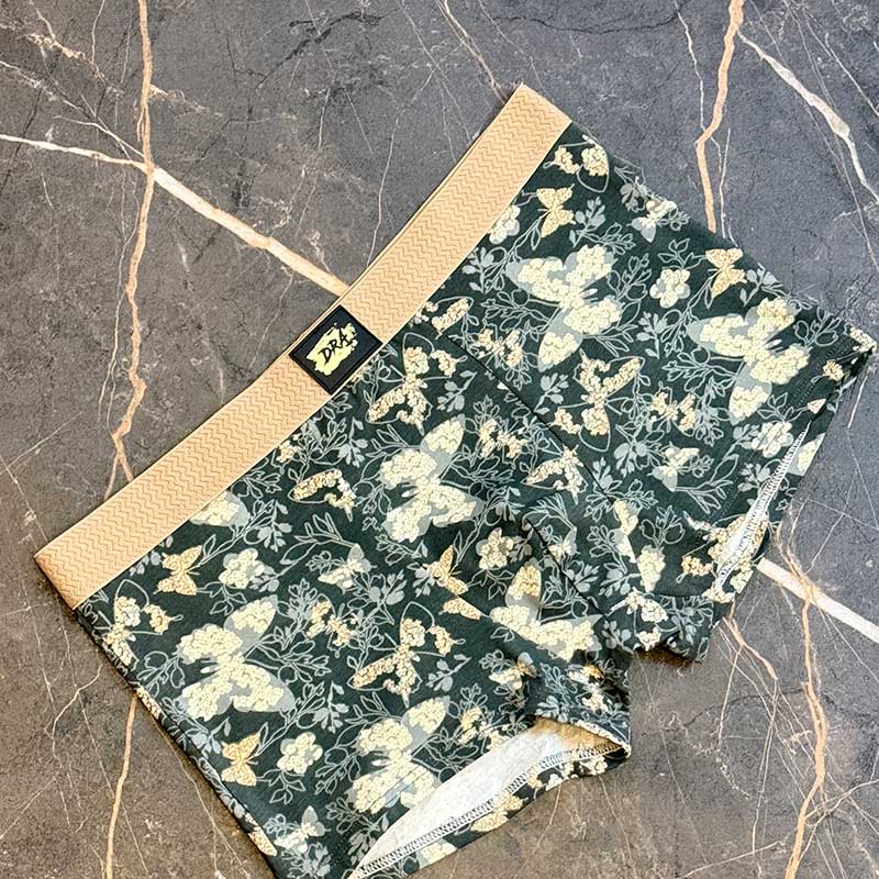 شورت نیم‌پا کش سنتی Perfect مدل پروانه | پنبه اسپاندکس | سایز بزرگ | کد 081