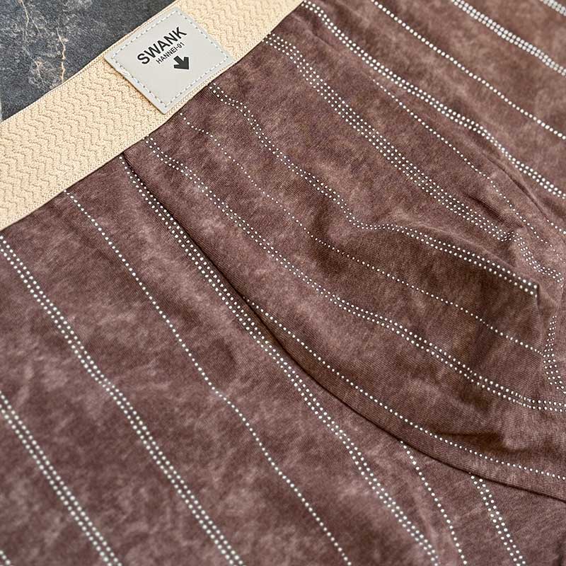 شورت نیم‌پا کش سنتی Perfect مدل نگین‌دار | پنبه اسپاندکس | سایز بزرگ | کد 082