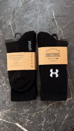 جوراب کف حوله ای گلدوزی آندر ارمور Under Armour|برند optimist|گرم بالا|کد 5022 - Image 2