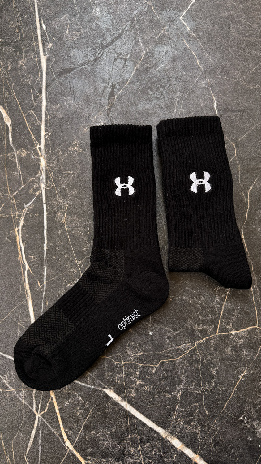 IMG_2968 جوراب کف حوله ای گلدوزی آندر ارمور Under Armour|برند optimist|گرم بالا|کد 5022 - Image 1