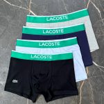 شورت نیم پا مردانه لاگوست Lacoste|مدل کش پهن|پنبه ای و لطیف|کد۱۲۱