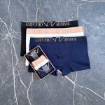 شورت نیم پا مردانه امپوریو آرمانی EMPORIO ARMANI|مدل کلاسیک|پک ۳عدیی|کد۱۳۴