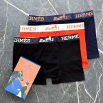 شورت نیم پا مردانه هرمس HERMES |مدل کلاسیک|پک ۳ عددی|کد ۱۵۷