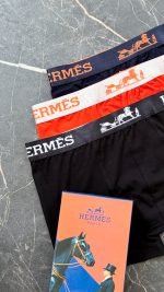 شورت نیم پا مردانه هرمس HERMES |مدل کلاسیک|پک ۳ عددی|کد ۱۵۷ - تصویر 2