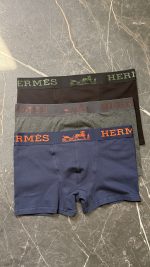 شورت نیم پا مردانه هرمس HERMES|مدل کلاسیک|پک۳عددی|کد۱۴۹ - تصویر 3