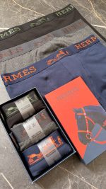 شورت نیم پا مردانه هرمس HERMES|مدل کلاسیک|پک۳عددی|کد۱۴۹ - تصویر 2